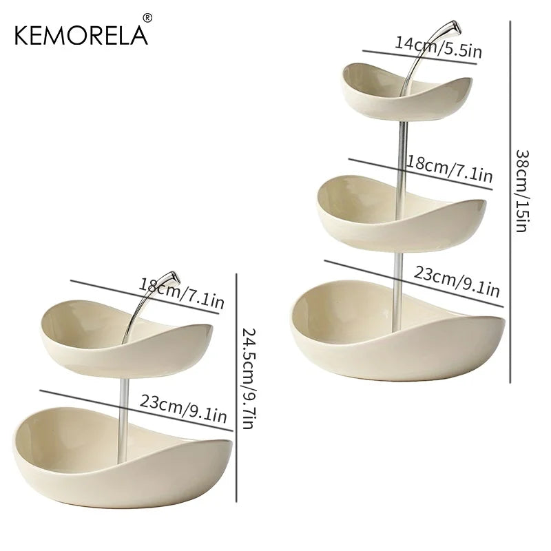 Ceramic Fruit Display Stand