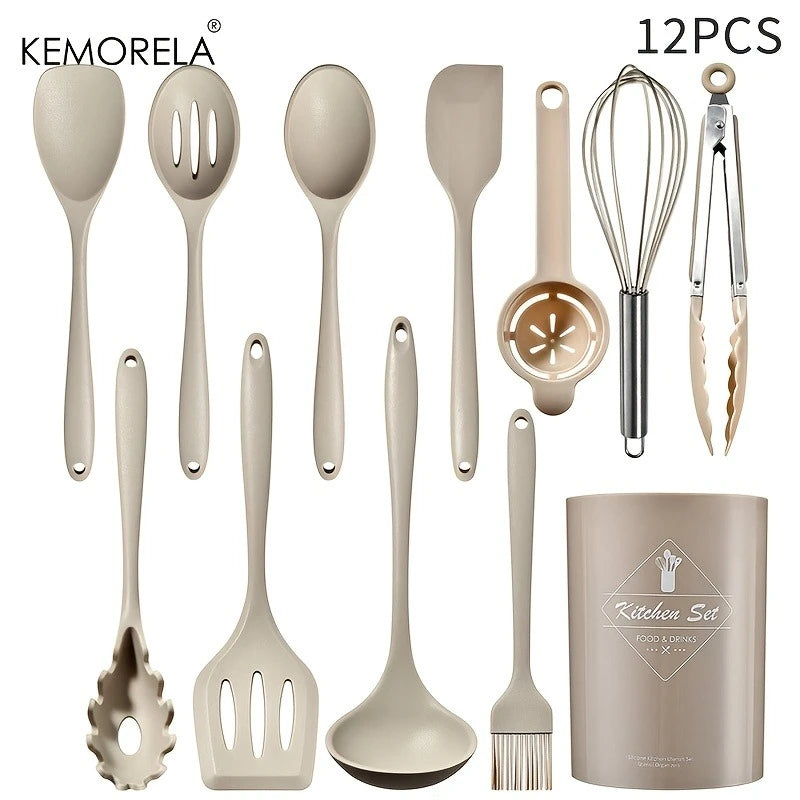 Utensil Set with Holder