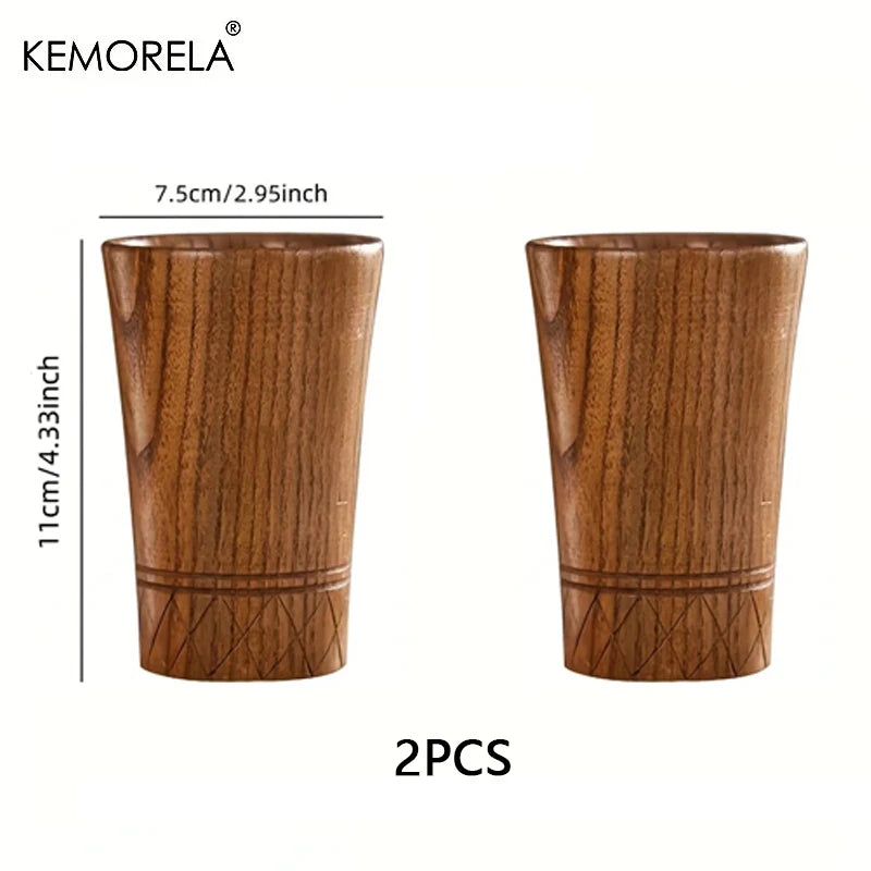 Natural Wood Drinking Cup