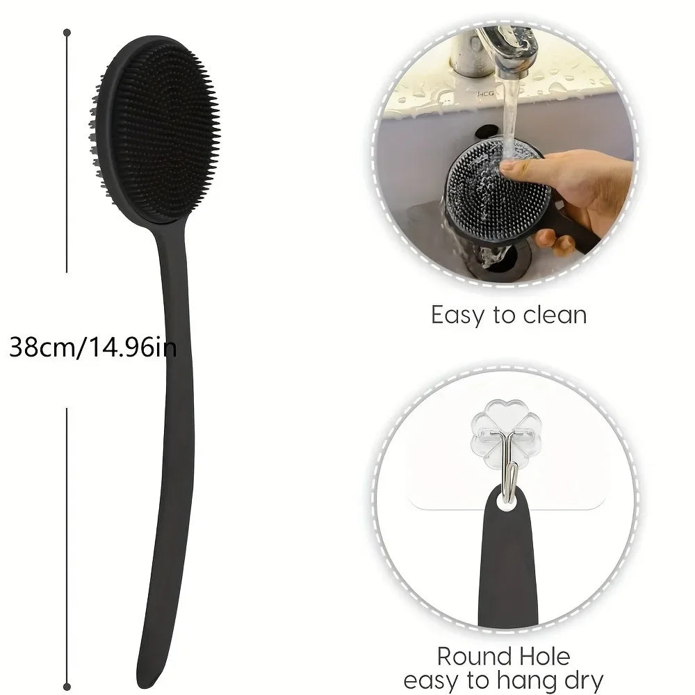 Silicone Back Scrubber Brush