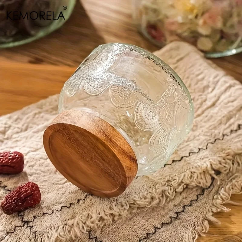 Embossed Pantry Jar
