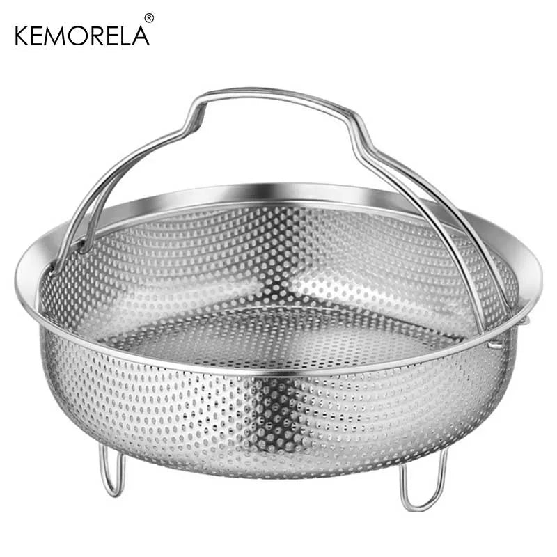 Stainless Steel Colander with Handles & Legs