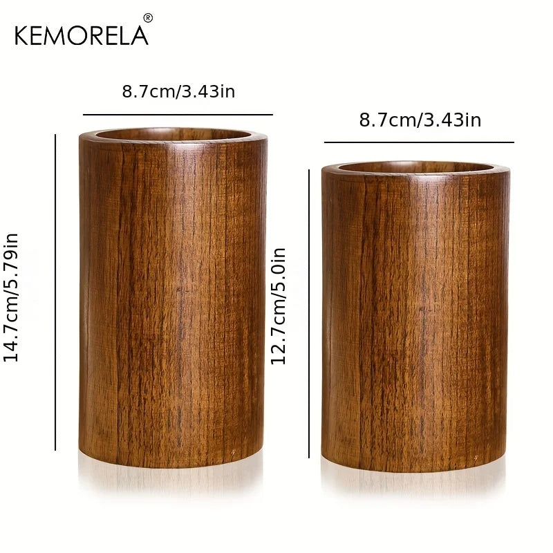 Solid Walnut Wood Chopstick Holder (Small / Large)