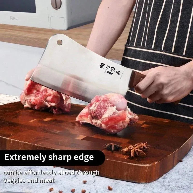 Heavy Stainless Steel Meat Cleaver