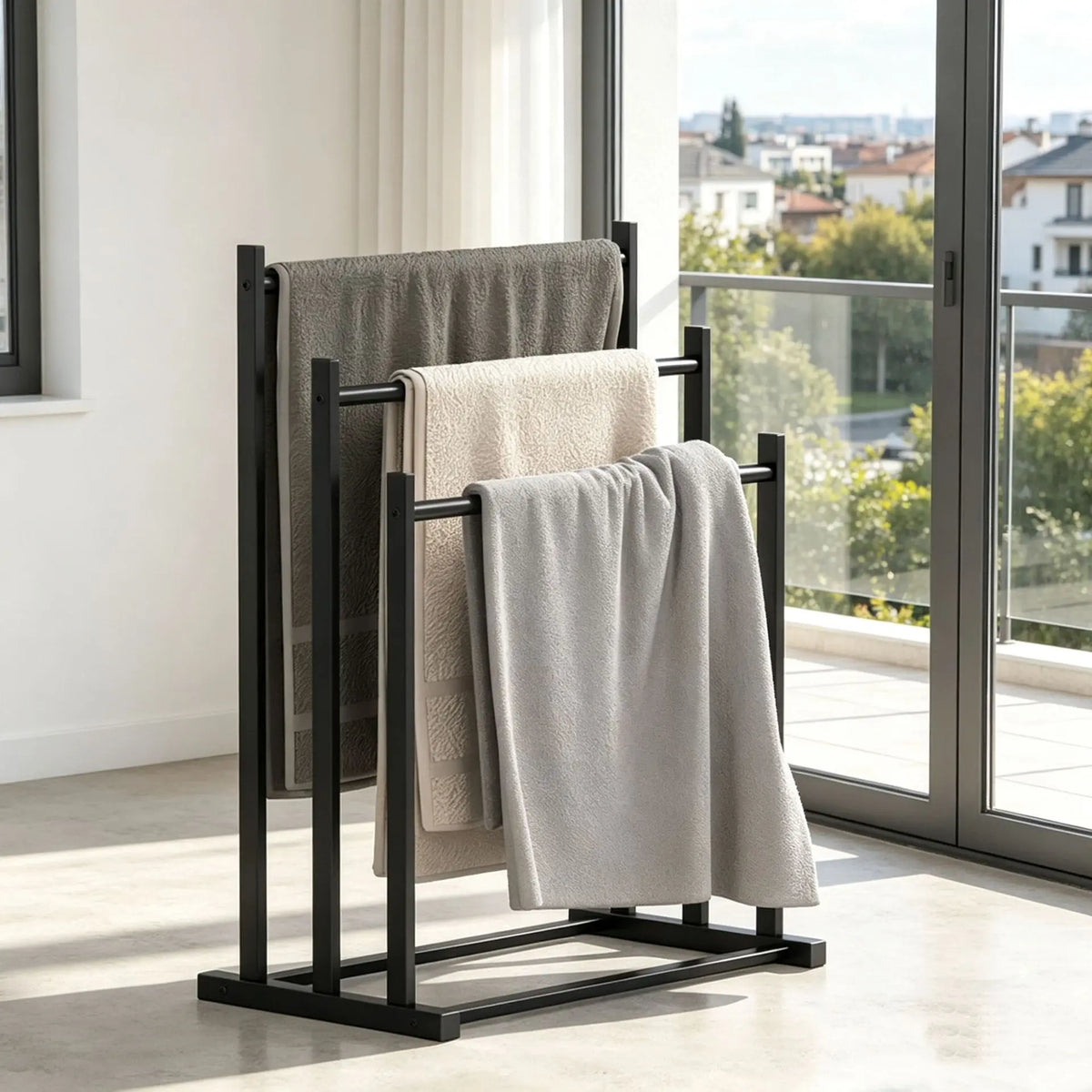 3-Tier Freestanding Towel Rail