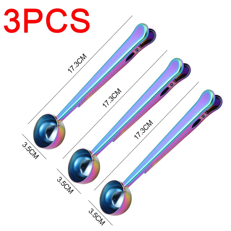 Coffee Measuring Spoon with Clip