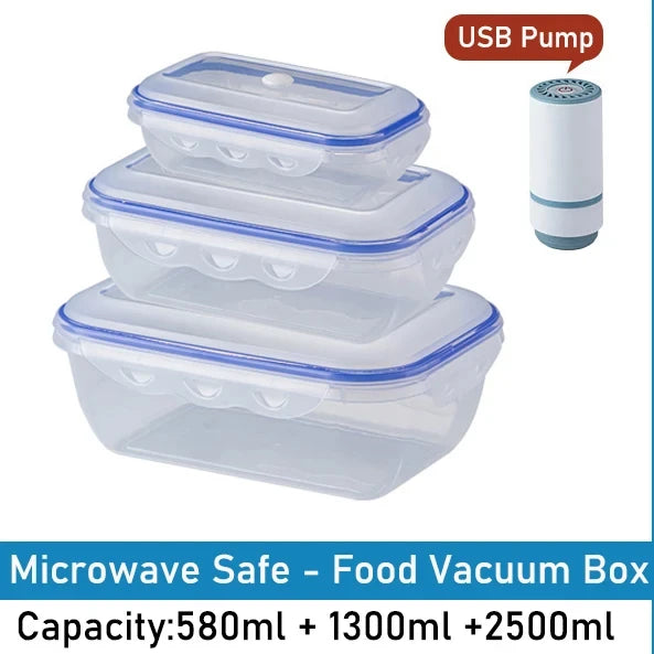 Electric Vacuum Storage Container