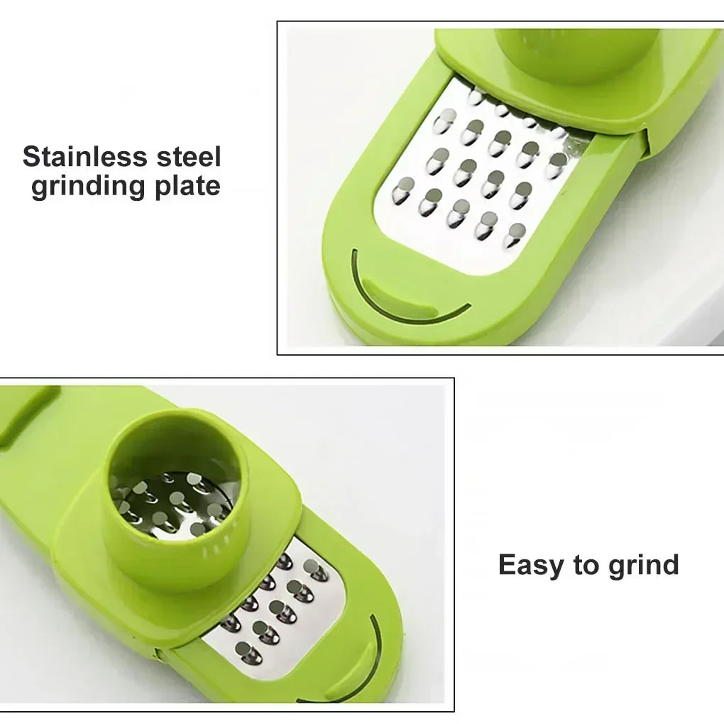 Manual Garlic Crusher & Ginger Grater