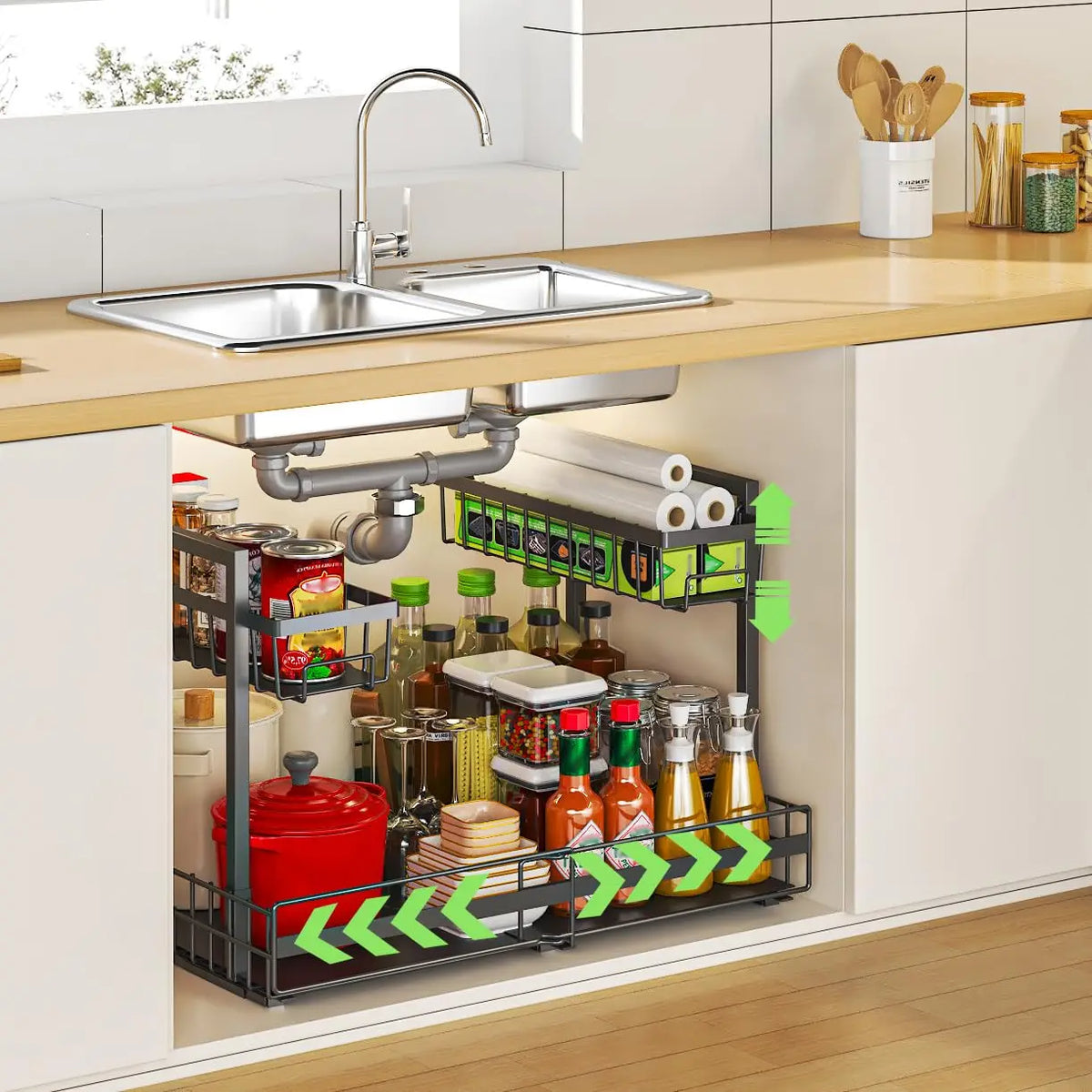 Expandable Cabinet Organizer
