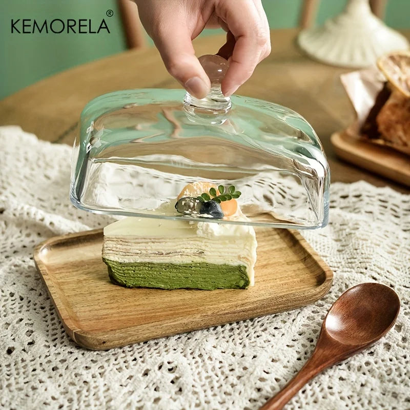 Serving Tray with Dome