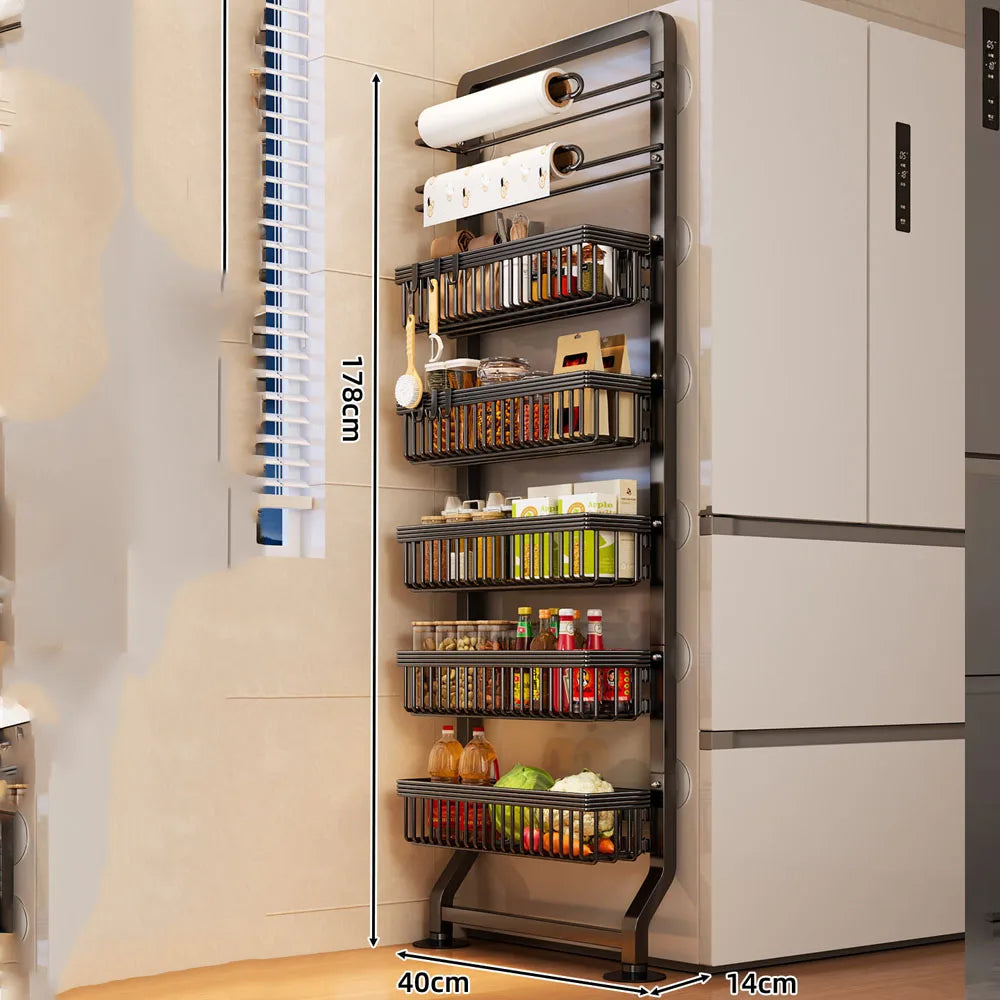 Fridge Gap Storage Rack
