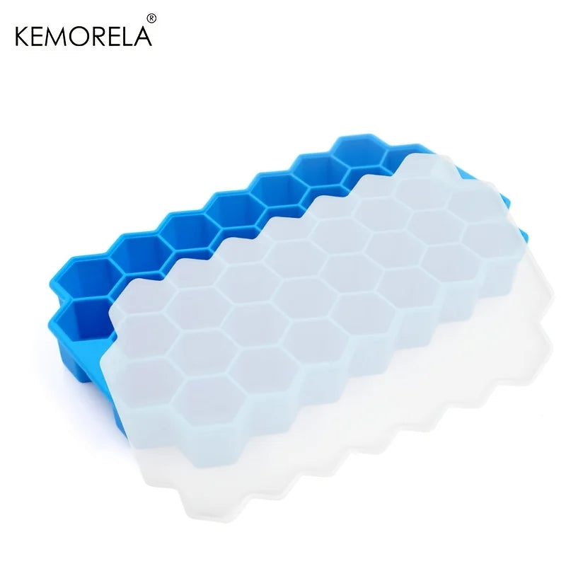 Honeycomb Silicone Ice Cube Tray (37 Cubes)