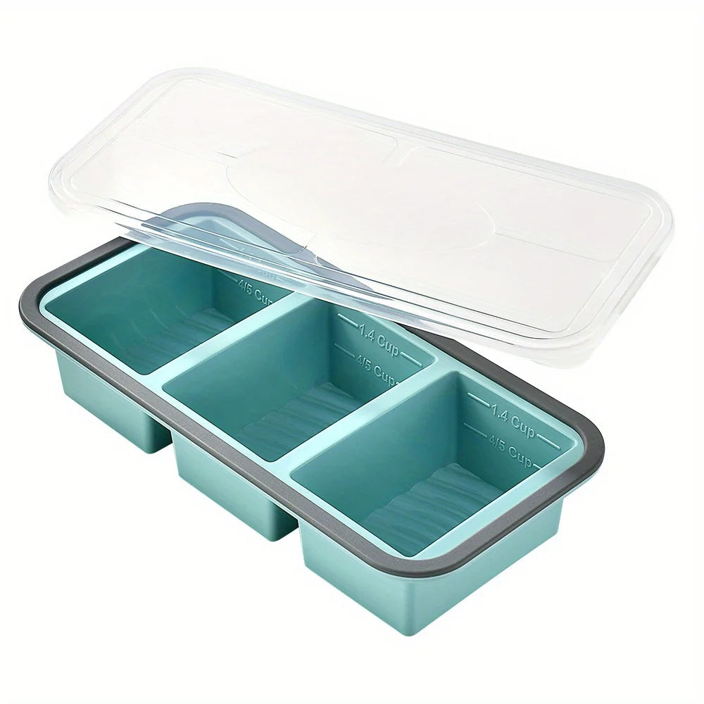 Silicone Freezer Tray with Lid
