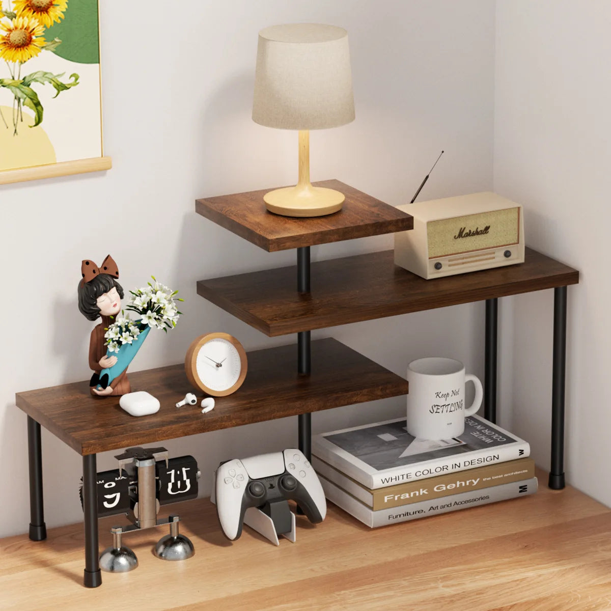 Corner Countertop Shelf