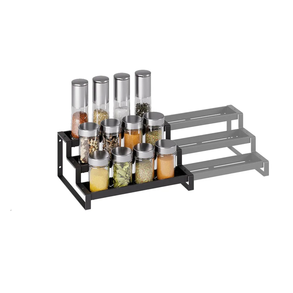 Expandable 3-Tier Spice Rack