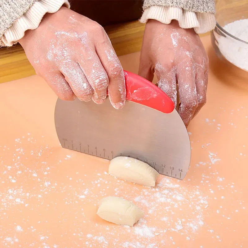 Stainless Steel Pastry Cutter & Scraper