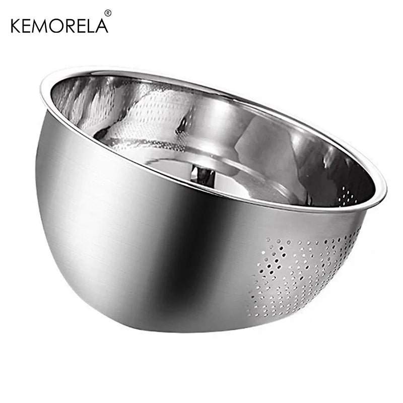 Stainless Steel Perforated Wash & Drain Bowl