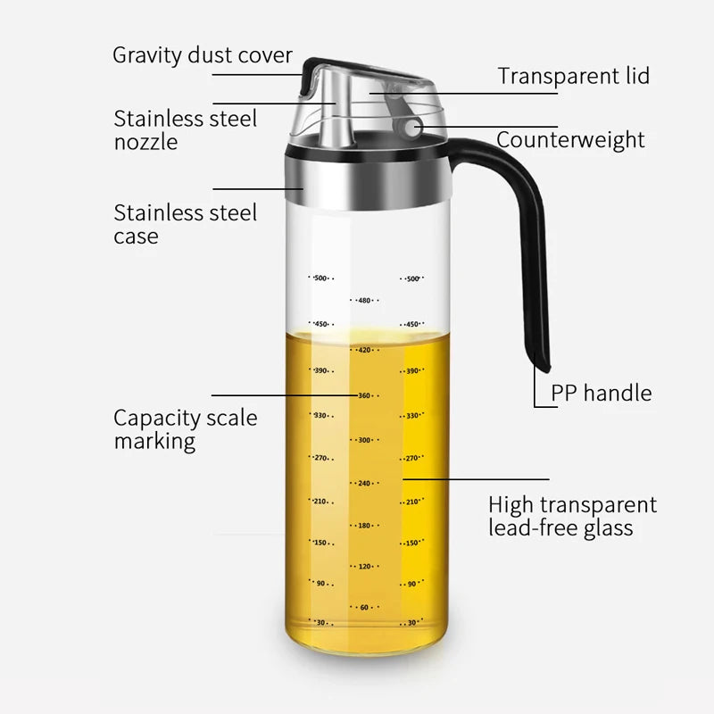 Auto-Flip Oil Dispenser