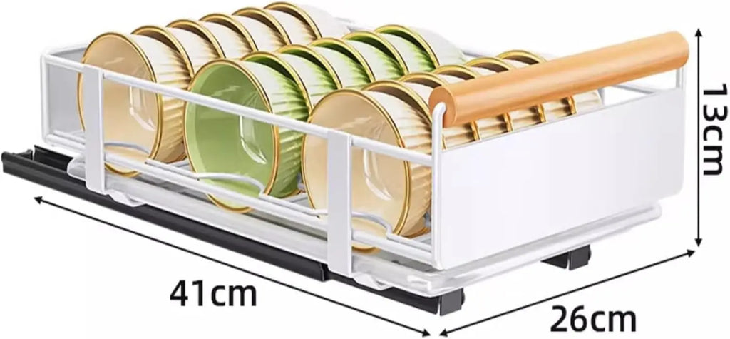 Sliding Drawer Under Sink Pantry Organizer