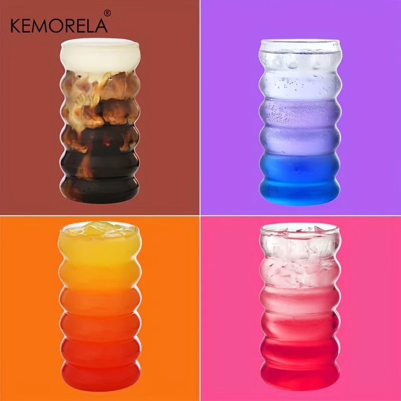 Bubble Ring Glass Cups