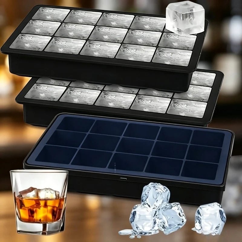 Silicone Ice Cube Tray 15-Cube