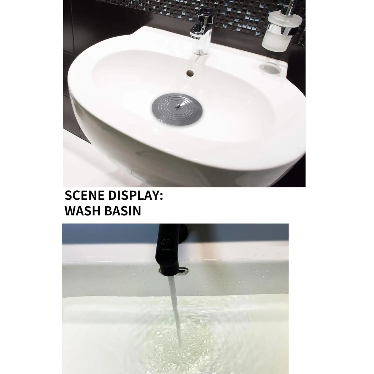 Silicone Bathtub Drain Stopper