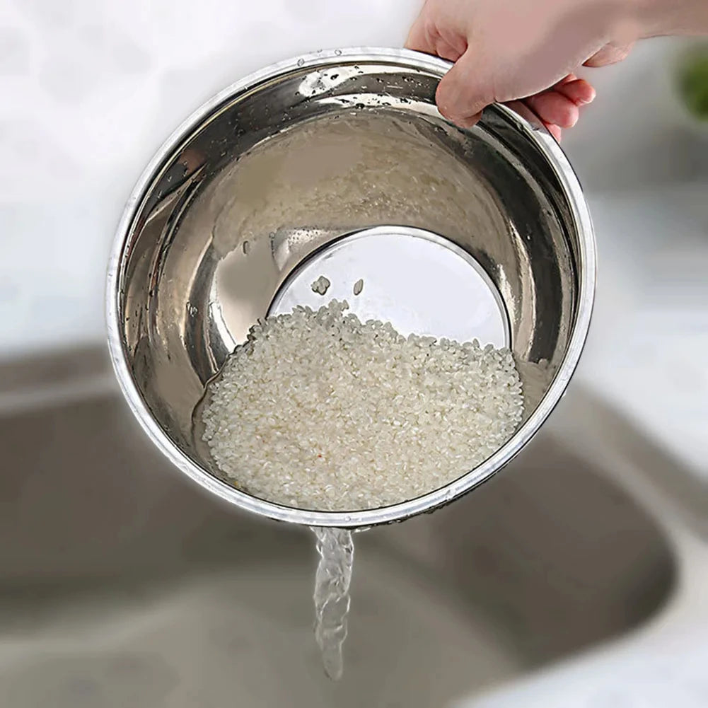 Stainless Steel Perforated Wash & Drain Bowl