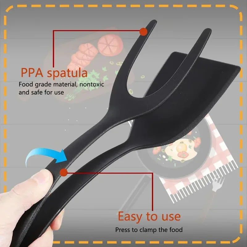 Grip Flip Spatula Tongs