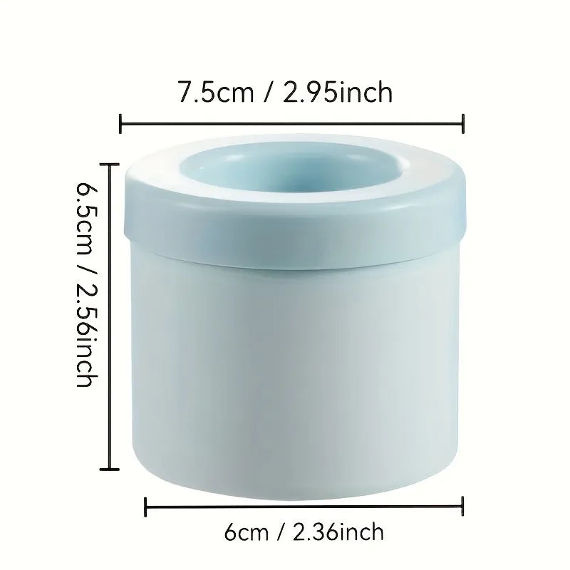 Silicone Ice Cube Maker Cup with Lid (Mini Cubes)