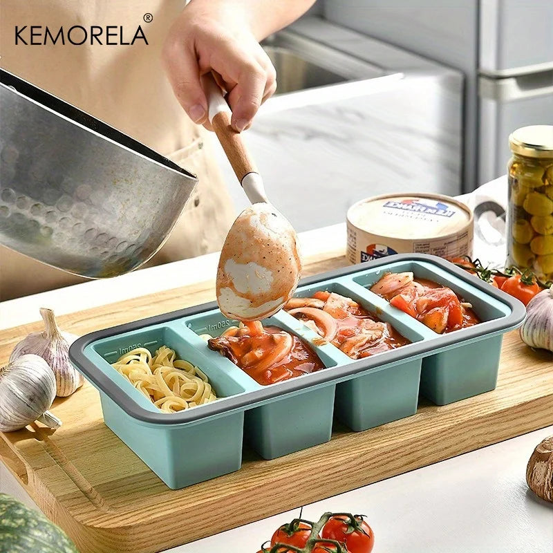 Silicone Freezer Tray with Lid