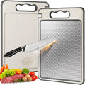 Stainless Steel Double-Sided Cutting Board