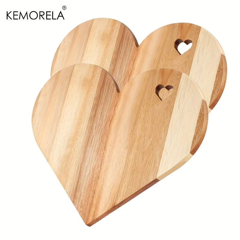 Heart-Shape Wooden Cutting Board