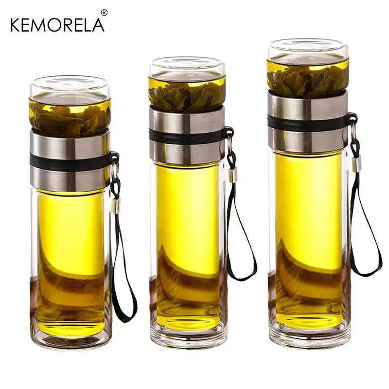 Glass Tea Infuser Bottle