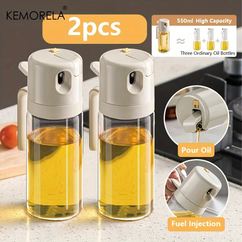 Oil Spray & Pour Bottle