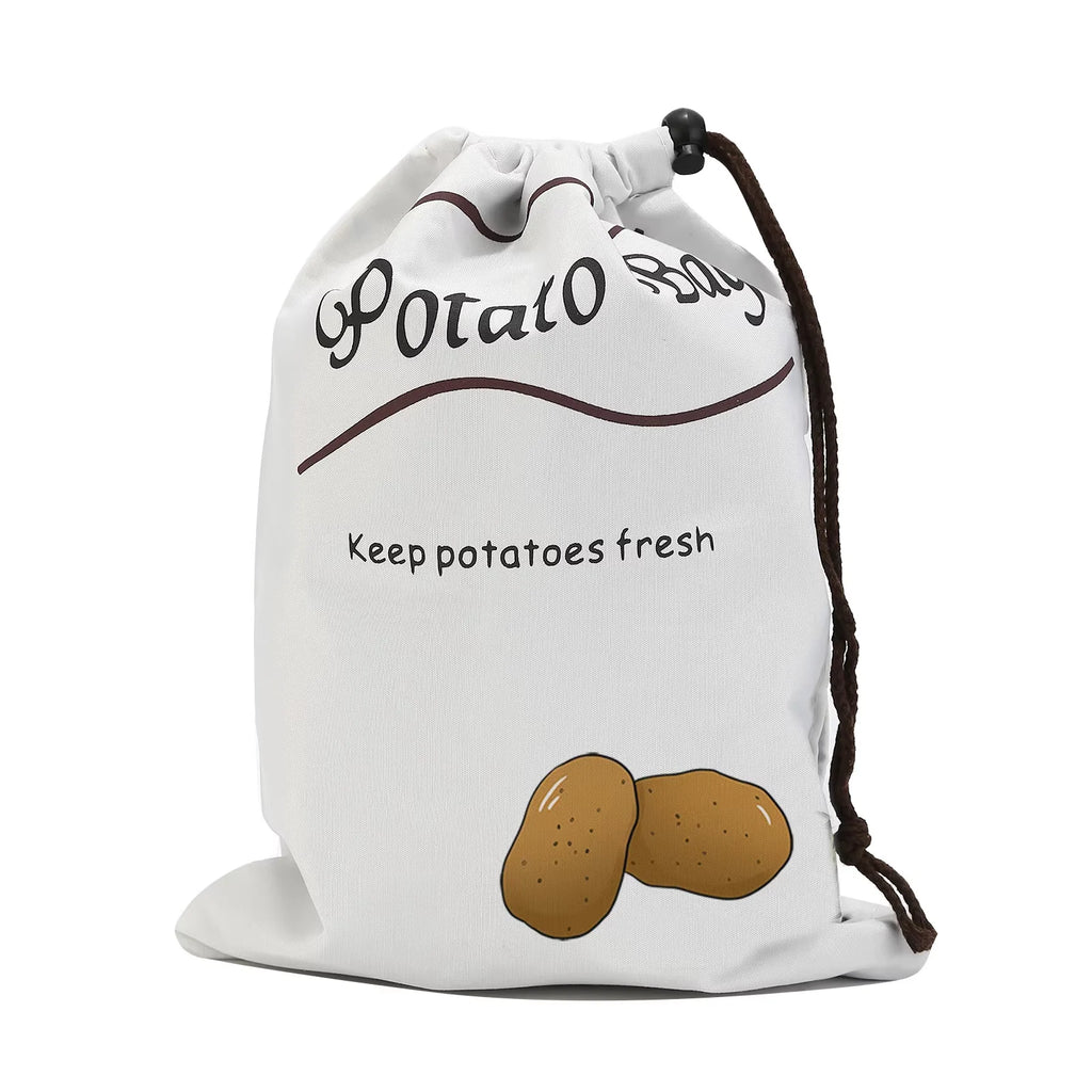 Reusable Vegetable Storage Bags with Light-Blocking Liner