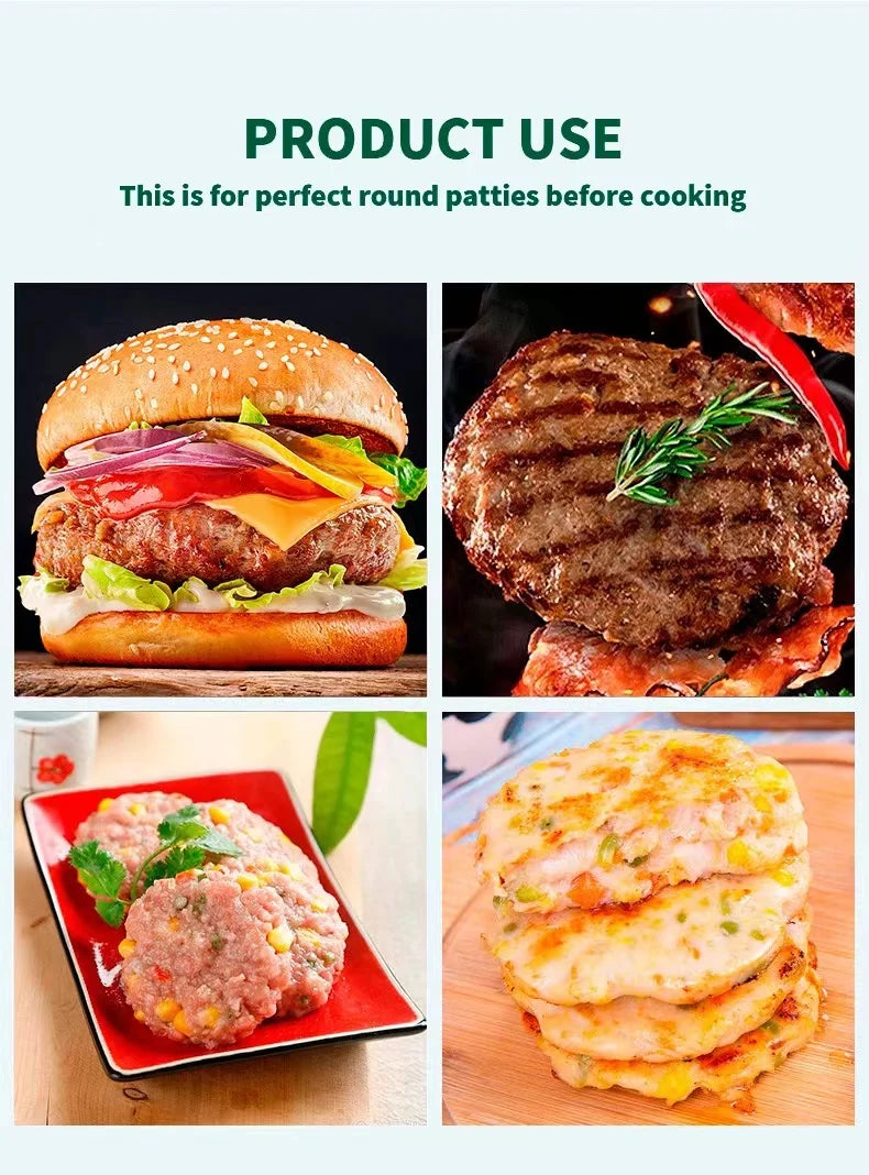 Round Burger Press Patty Maker