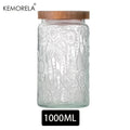 Embossed Storage Jar