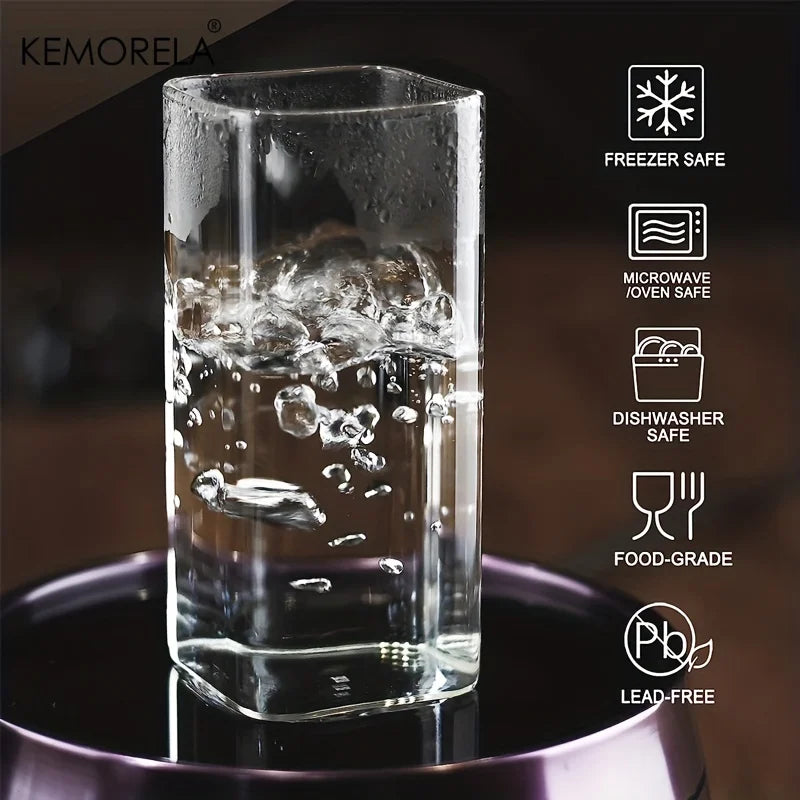 Square Highball Glass Set (3pcs)