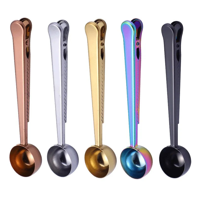 Coffee Measuring Spoon with Clip