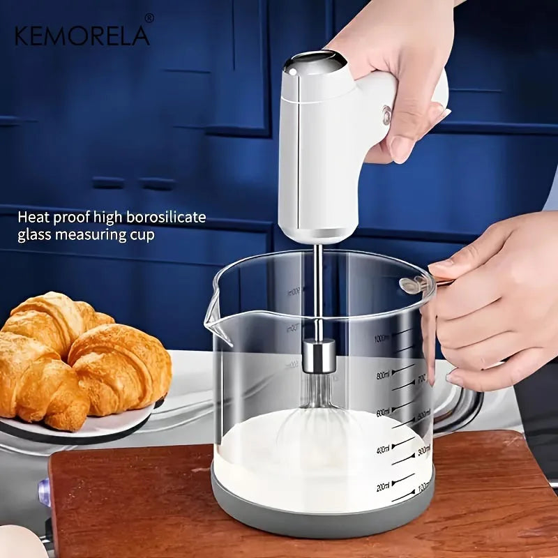 Large Glass Measuring Pitcher with Scale & Stainless Steel Lid (500ml–1.5L)