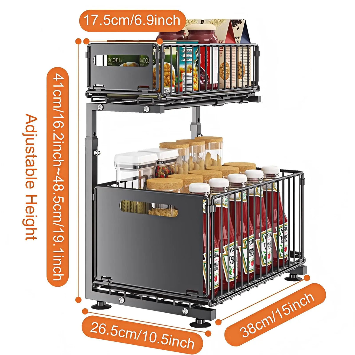 Metal Sink Organizer