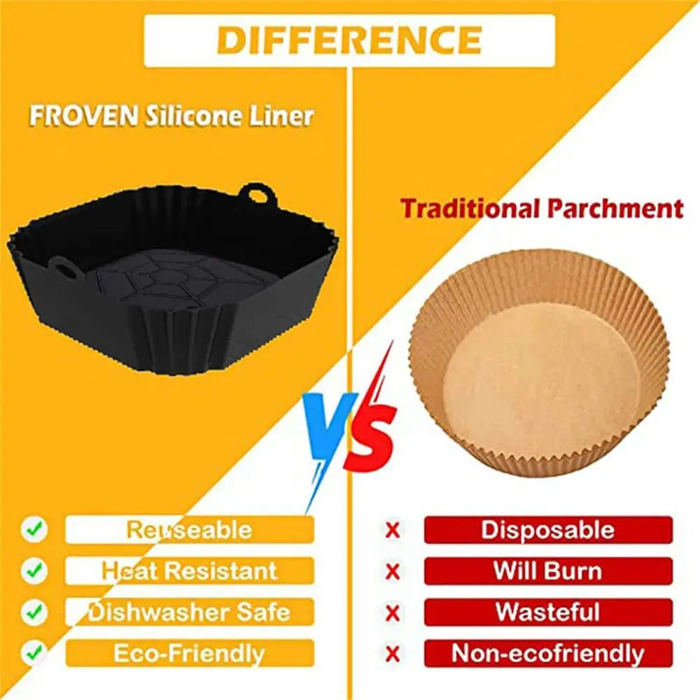 Reusable Square Air Fryer Liner