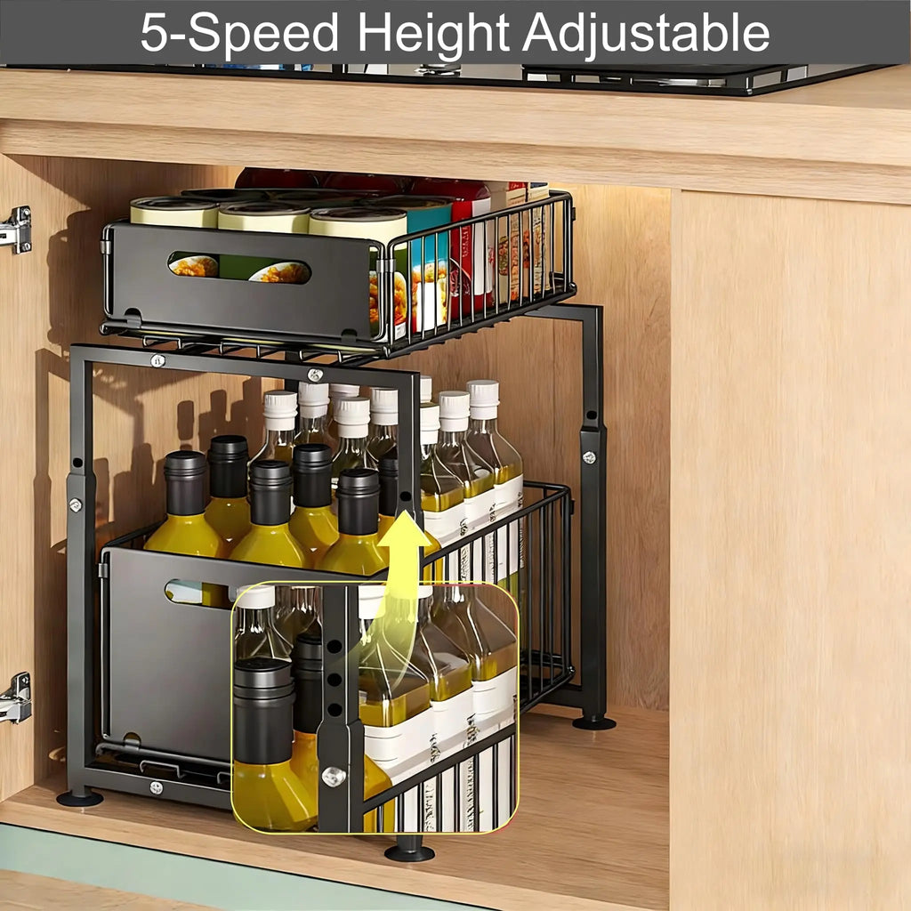 Slide-Out Sink Organizer