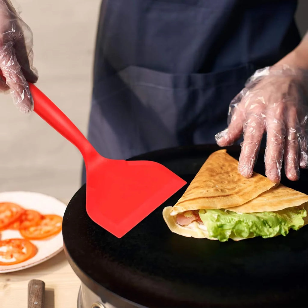 Wide Flexible Silicone Spatula Turner