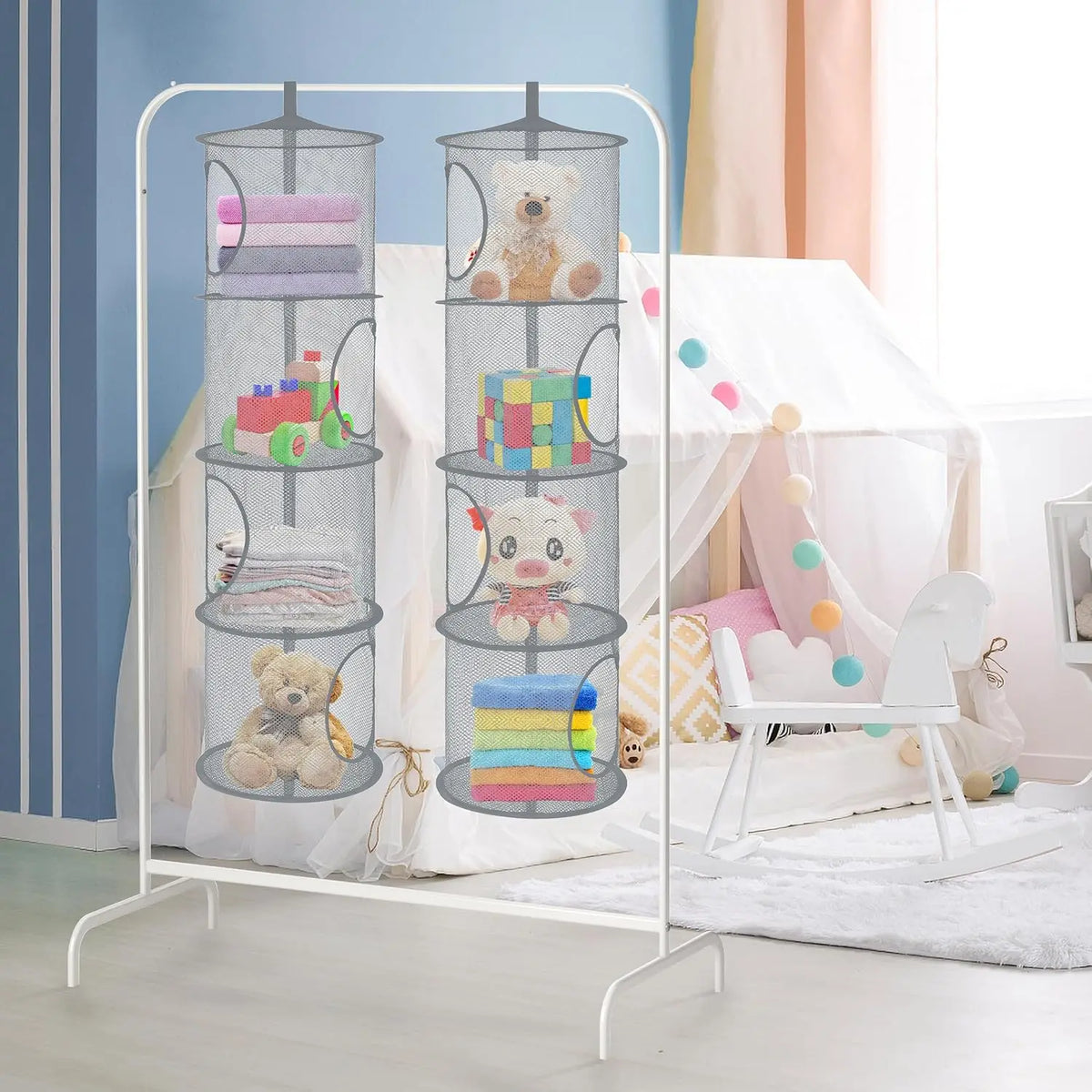 Mesh Hanging Storage Basket