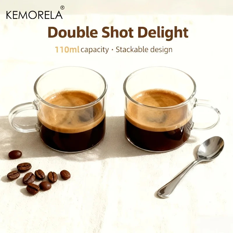 Borosilicate Espresso Cup Set