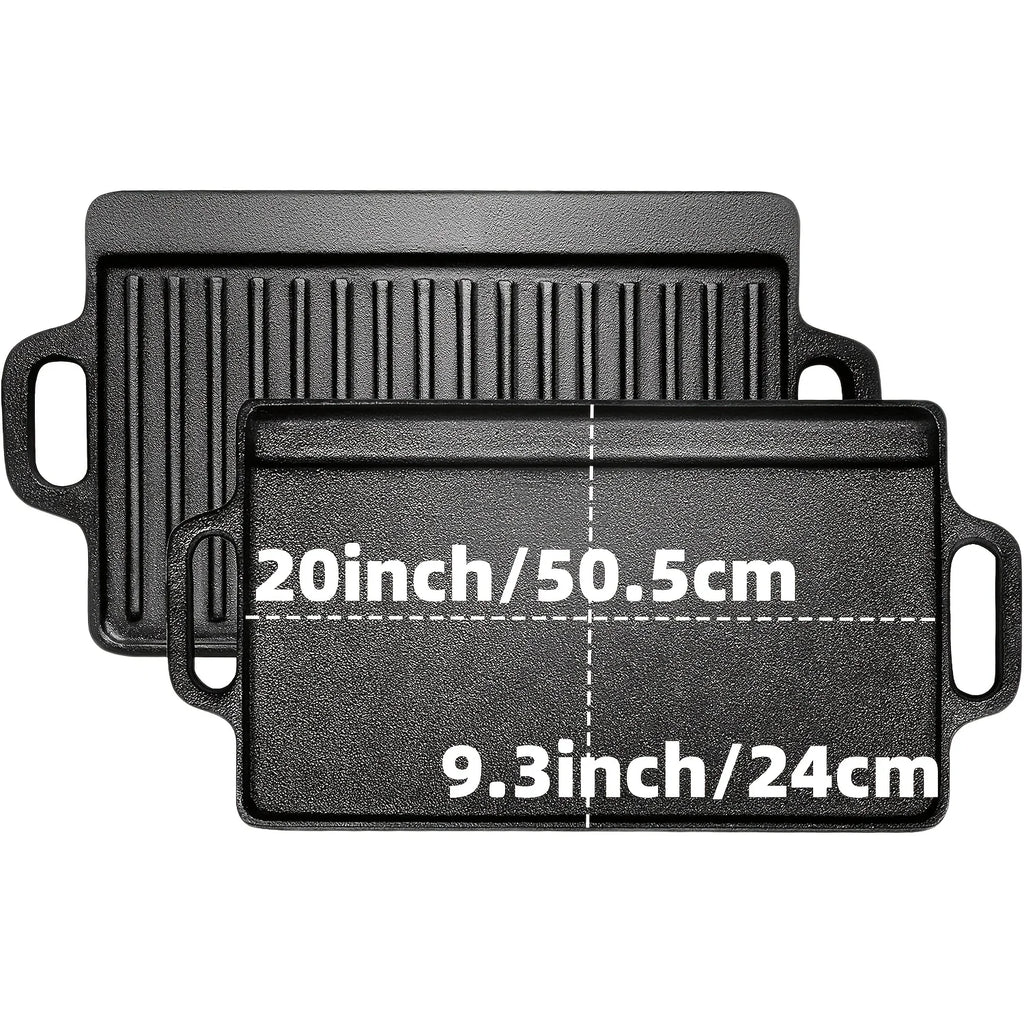 3-Piece Cast Iron Skillet
