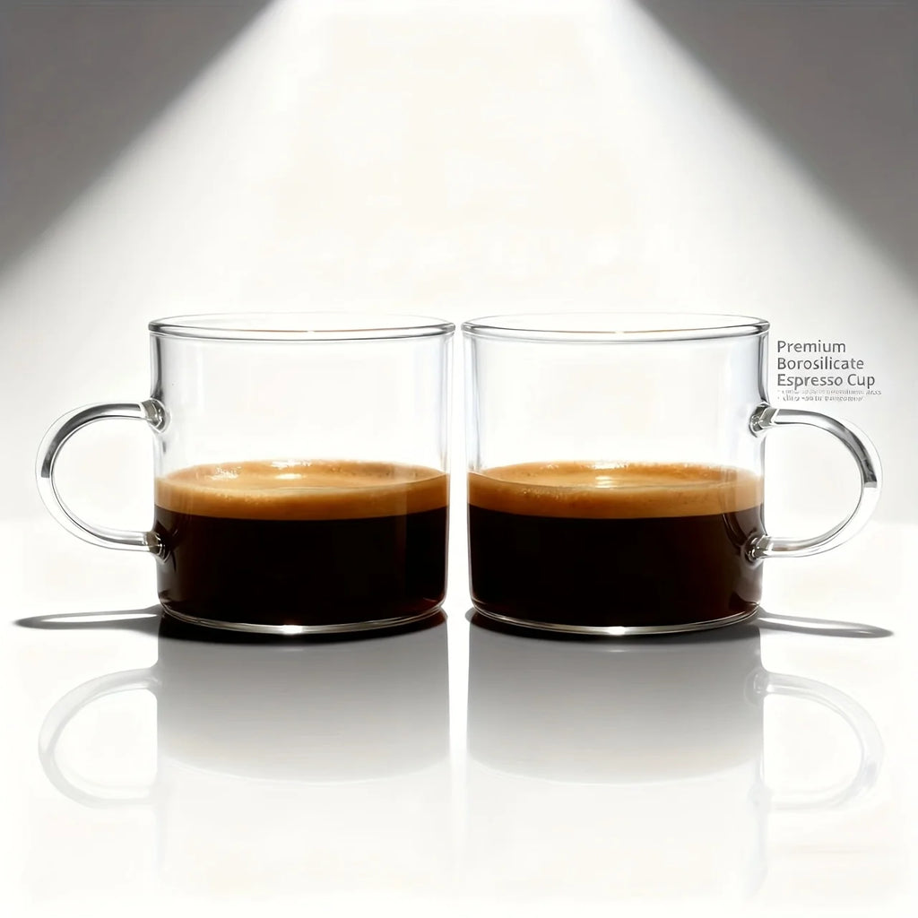 Borosilicate Espresso Cup Set