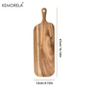 Solid Acacia Wood Rectangular Cutting & Serving Board with Handle (3 Sizes)