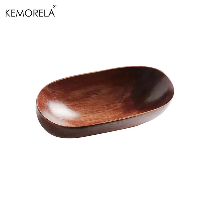 Oval Wooden Serving Tray